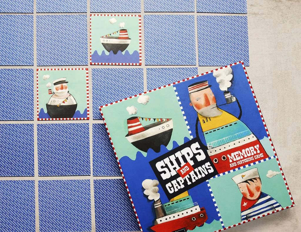 Marbushka Fairtrade Spellen Ships And Captains - Zoek De Kapitein Bij Zijn Schip Of Andersom - Afbeelding 3