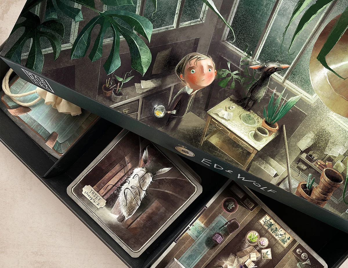 Marbushka Fairtrade Spellen Marbushka - Ed & Wolf Bordspel Vanaf 9 Jaar - Afbeelding 3