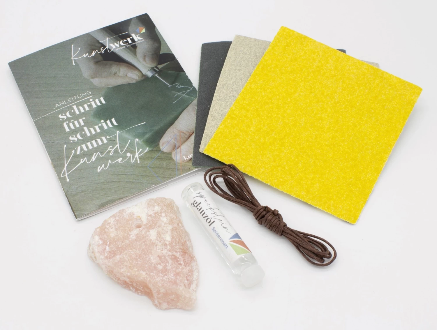 Kunstwerk Kunstwerk Amuletsteen Speksteen - 1 Stuk