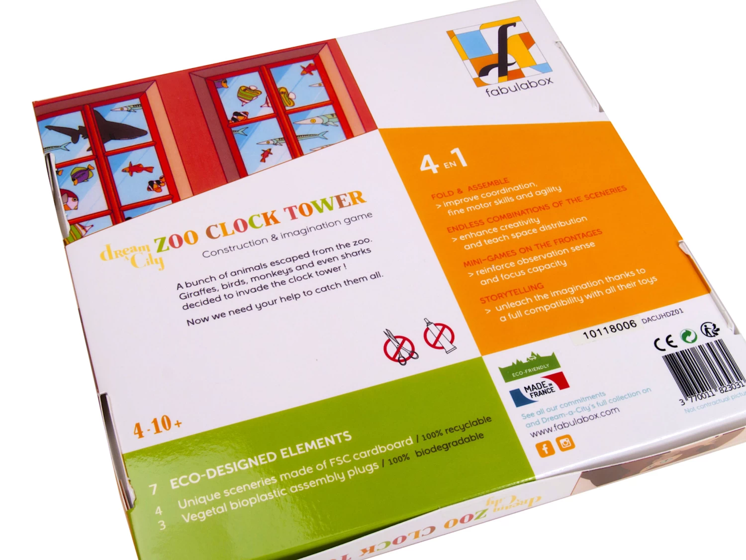 Fabulabox Zoo Clocktower EN Versie - Afbeelding 2