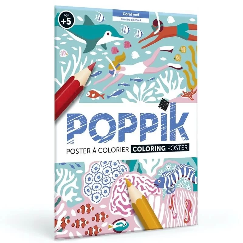 Poppik Poppik Kleurplaat Color Reef