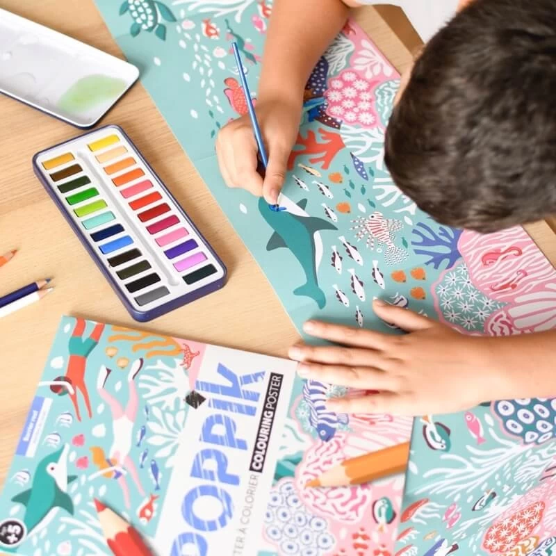Poppik Poppik Kleurplaat Color Reef - Afbeelding 6