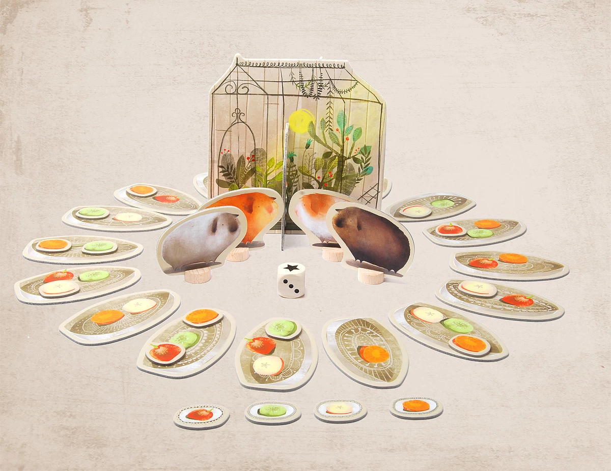 Marbushka Fairtrade Spellen Marbushka Spel Piggily - Afbeelding 2