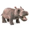 Folkmanis Handpoppen En Poppenkastpoppen Folkmanis Handpop Baby Hippo