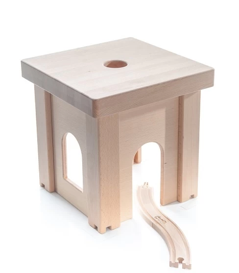 Speelbelovend Speelbelovend Houten Kruk Sebastiaan - Afbeelding 2